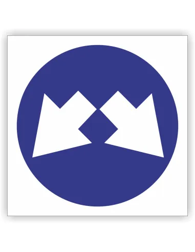 Znak Drogowy Tablica Informacyjna C11 Nakaz Jazdy Prawej