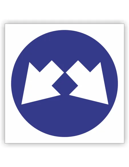 Znak Drogowy Tablica Informacyjna C11 Nakaz Jazdy Prawej