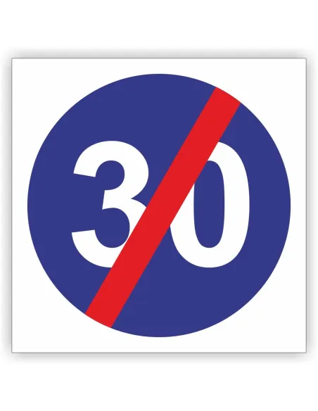 Znak Drogowy Tablica Informacyjna C15 Koniec Minimalnej