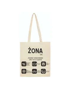 Eko Torba – Nadrukiem Żona S.a Torby Prezent Żony Zakupy