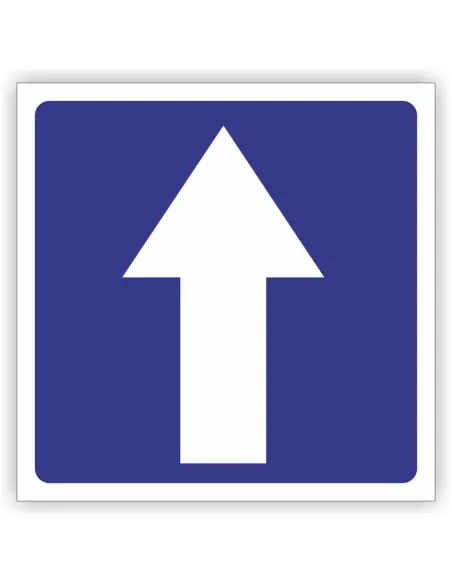 Znak Drogowy Tablica Informacyjna Droga Jednokierunkowa