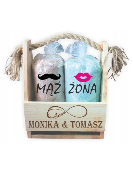 Zestaw z Haftem z Grawerem na Prezent Komplet Ręczników