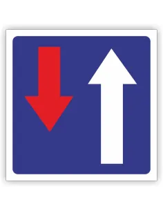 Znak Drogowy 30x30 cm Tablica Informacyjna Pierwszeństwo