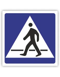 Znak Drogowy Tablica Informacyjna D6 Przejście Pieszych