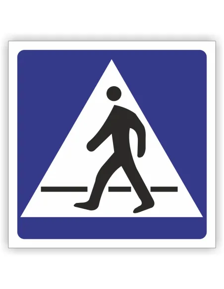 Znak Drogowy Tablica Informacyjna D6 Przejście Pieszych