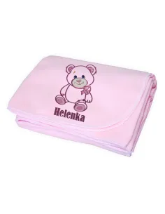 Kocyk Haft z Imieniem Prezent dla Dziecka – Dla Dziecka