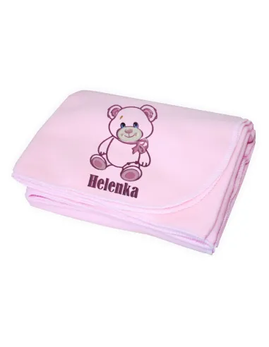 Kocyk Haft z Imieniem Prezent dla Dziecka – Dla Dziecka