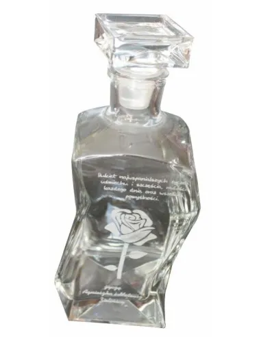 Karafka Personalizowana z Grawerem Prezent z Dedykacją