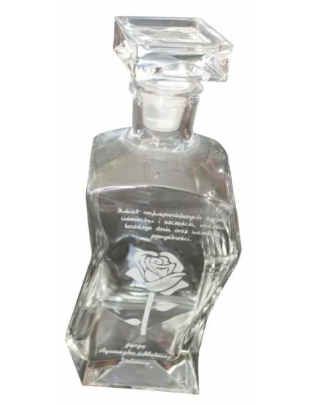 Karafka Personalizowana z Grawerem Prezent z Dedykacją