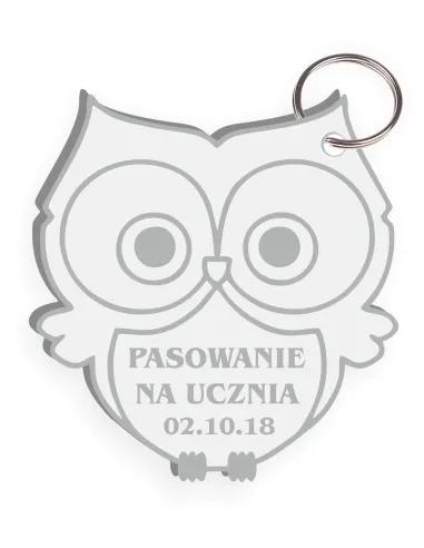 Brelok Pamiątka Pasowania na Ucznia Ślubowania Prezent