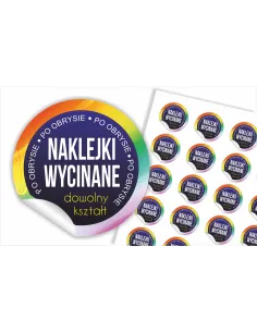 Naklejki Reklamowe Etykiety Vlepki Informacyjne Danymi