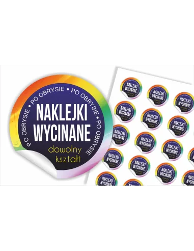 Naklejki Reklamowe Etykiety Vlepki Informacyjne Danymi