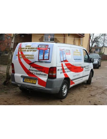 Naklejka na Samochód Reklama Folia Reklamowa Auto Wymiar