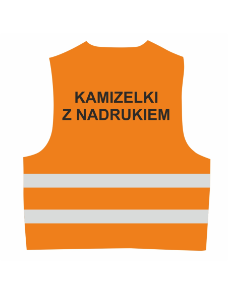 Kamizelka Odblaskowa 1 szt Reklamowe Dowolnym Nadrukiem