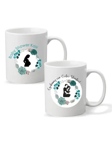Kubek Imieniem Prezent Mamy Baby Shower Prezent dla Mamy