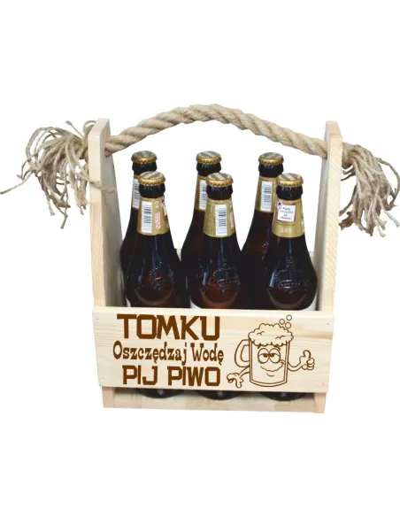 Prezent Podarunek na Wieczór Kawalerski Nosidło na Piwo