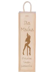 Upominek Gift na Wieczór Kawalerski Oryginalna Skrzynka