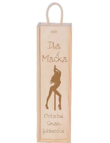 Upominek Gift na Wieczór Kawalerski Oryginalna Skrzynka