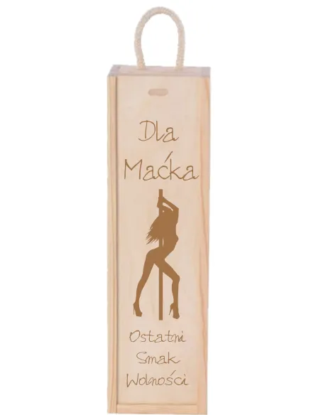 Upominek Gift na Wieczór Kawalerski Oryginalna Skrzynka