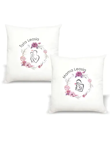 Poduszka – Imieniem Nadrukiem Prezent Taty Mamy Rodziców