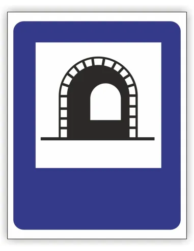 Znak Drogowy Tablica Informacyjna D37 Tunel Informacyjny