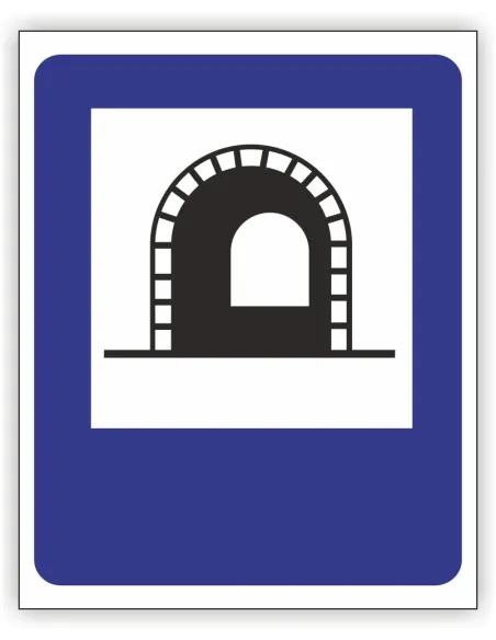 Znak Drogowy Tablica Informacyjna D37 Tunel Informacyjny