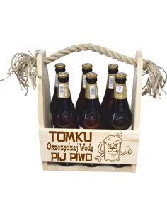 Śmieszny Upominek Nosidło Skrzynka z Nadrukiem na Prezent