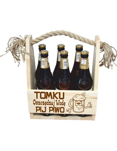 Śmieszny Upominek Nosidło Skrzynka z Nadrukiem na Prezent