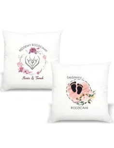 Poduszka Imieniem Nadrukiem Prezent Rodziców dla Rodziców