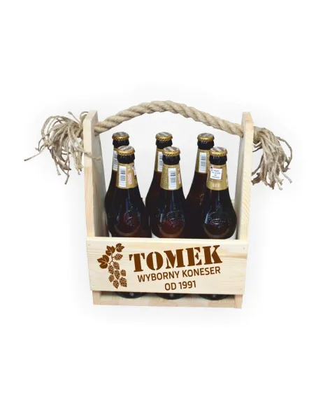 Śmieszny Upominek Nosidło Skrzynka z Nadrukiem na Prezent