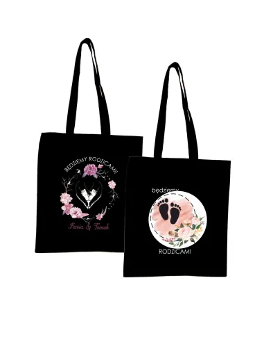 Torba z Imieniem Nadrukiem Prezent Rodziców dla Rodziców