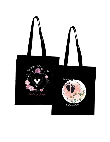 Torba z Imieniem Nadrukiem Prezent Rodziców dla Rodziców
