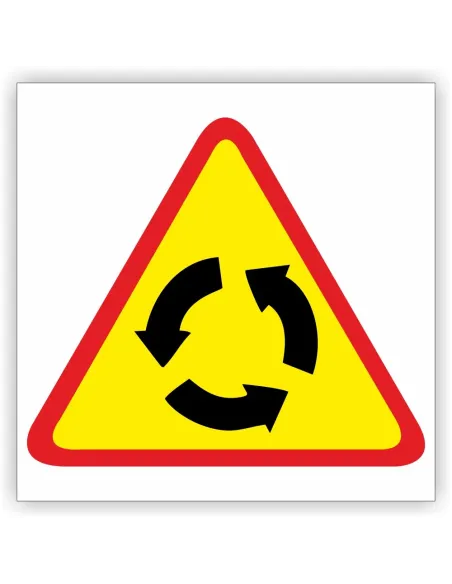 Znak Drogowy Tablica Informacyjna 8 Skrzyżowanie Ruchu