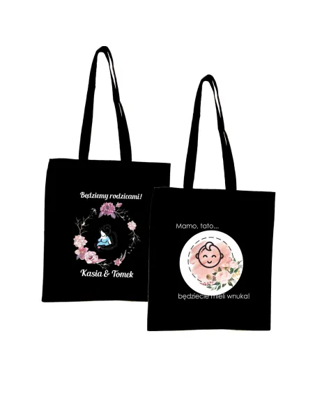 Torba z Imieniem Prezent Przyszłych Dziadków Będziecie