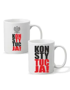 Kubek z Nadrukiem Prezent Konstytucja Personalizowany