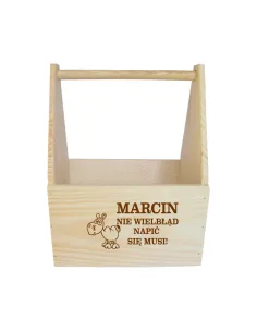 Nosidło na Piwo Grawerem Prezent Kolegów Pracy Chłopaka