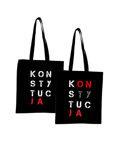 Torba z Nadrukiem Napis Prezent Konstytucja Personalizowany