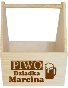 Nosidło na Piwo Skrzynka na Alkhol Prezent dla Dziadka