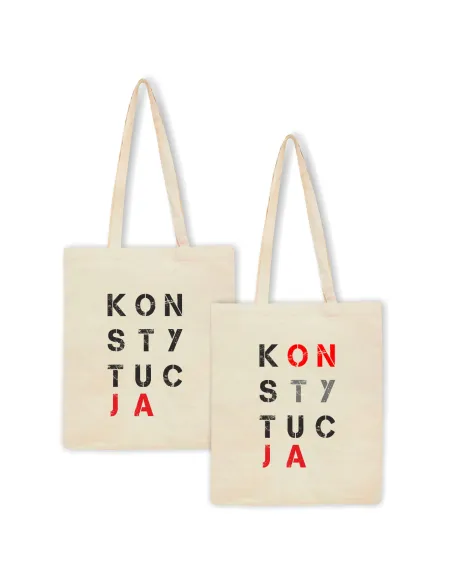 Torba z Nadrukiem na Prezent Konstytucja Personalizowany