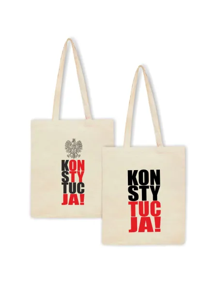 Torba z Nadrukiem Prezent – Konstytucja Godło Polski