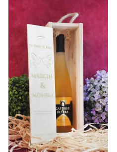 Opakowanie Ozdobne na Alkohol Skrzynka Pudełko na Wino