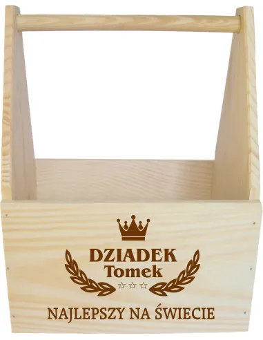 Nosidło Skrzynka na Piwo Prezent na Dzień Dziadka – Dzień
