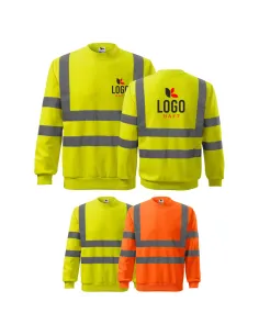 Bluza Robocza Odblaskowa Fluo Personalizowany z Haftem