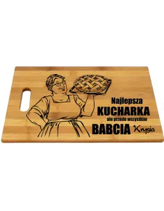 Deska do Krojenia Prezent Dzień Babci Dziadka z Grawerem
