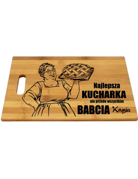 Deska do Krojenia Prezent Dzień Babci Dziadka z Grawerem