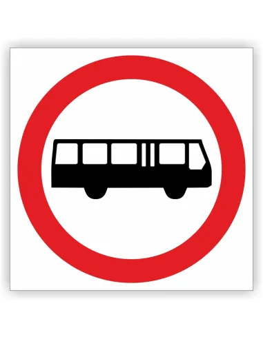 Znak Drogowy Personalizowany z Nadrukiem na Auto 40x40 cm