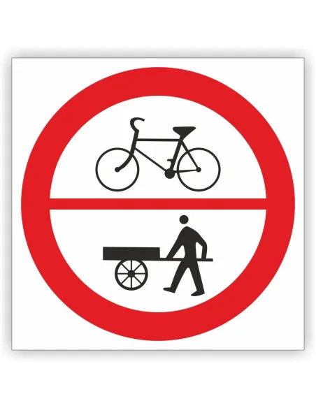 Znak Drogowy Tablica Informacyjna B – 9 – 12 Zakaz Wjazdu