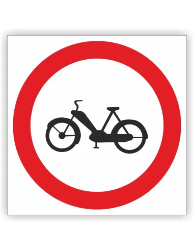 Znak Drogowy 40x40 cm Tablica Informacyjna B10 Zakaz