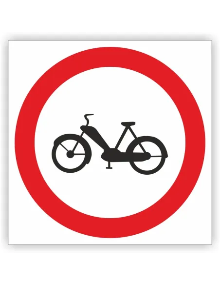Znak Drogowy 40x40 cm Tablica Informacyjna B10 Zakaz