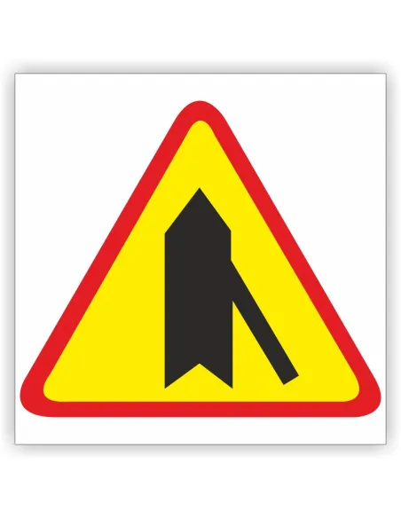 Znak Drogowy 60x60 cm Tablica Informacyjna Wlot Drogi